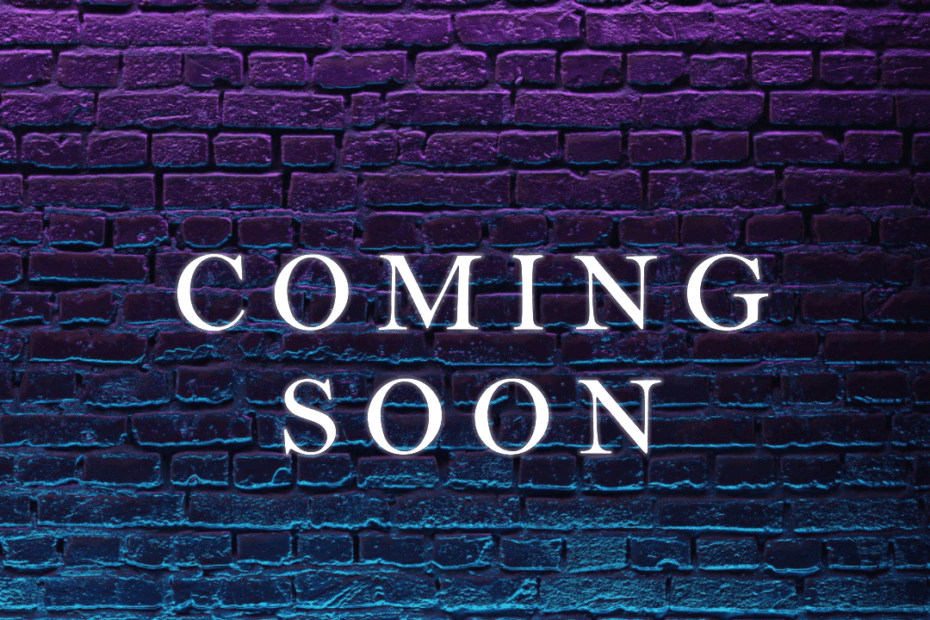 A square image showin gthe words "Coming Soon" created using Microsoft Designer