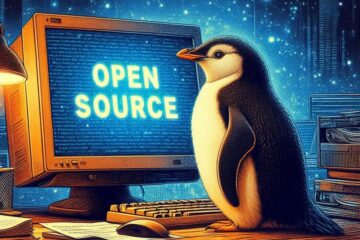 Feature Image for blog post on Fifteen years using Linux and Open Source Software. Blog of Amar Vyas