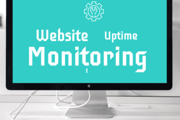 feature image for monitoring server uptime. Blog of Amar Vyas